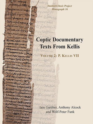 cover image of Coptic Documentary Texts From Kellis